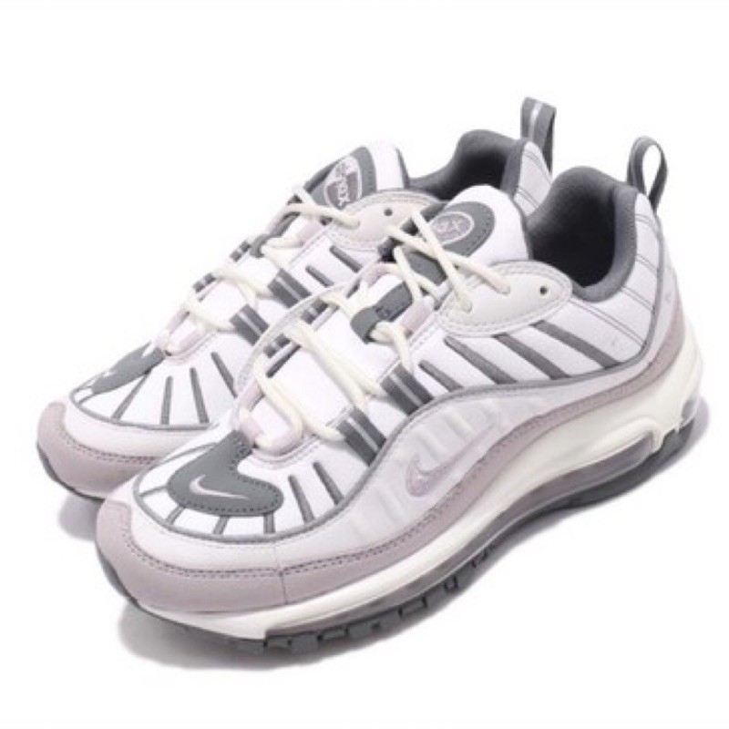 全新 Nike Air Max98 灰白（淺紫）配色