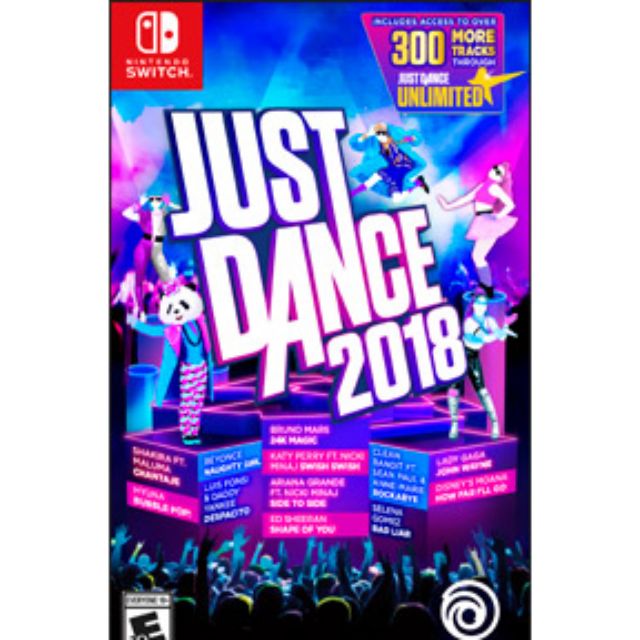 NS Switch Just dance 2018