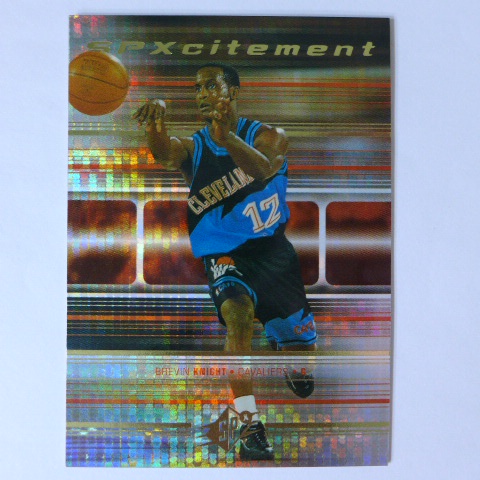 ~ Brevin Knight ~NBA球星/布萊文·奈特 1999年SPX.晶鑽設計.閃亮特殊卡