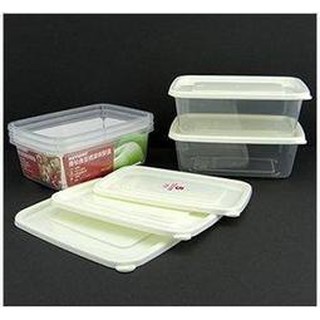 聯府 KEYWAY 青松長型微波保鮮盒(5入) 食物盒/保鮮盒 GIR-380