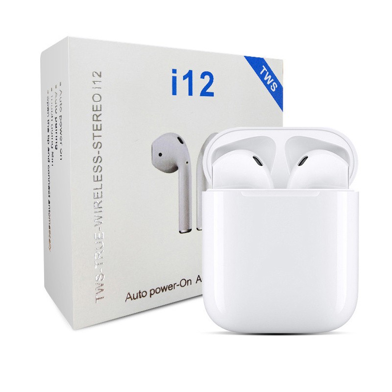 TWS i12 Wireless Earbuds Bluetooth 藍牙耳機