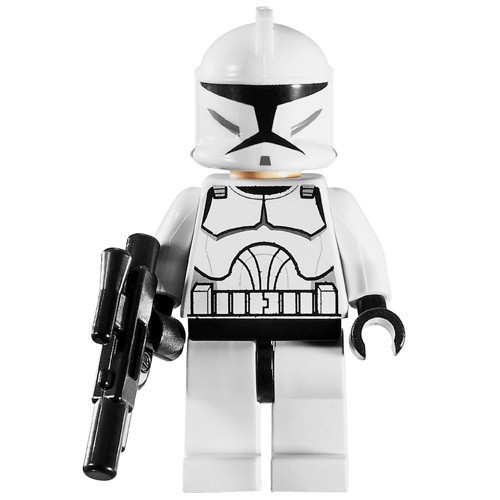 LEGO 樂高 星際大戰人偶 sw201 白兵 克隆兵 含配件 10195 7675
