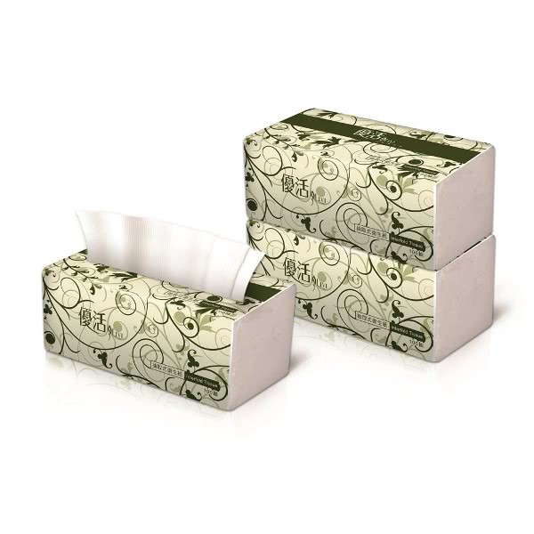 優活抽取式衛生紙100抽 單包賣超商取最多24包