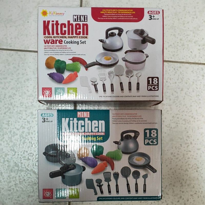 3+ 豪華廚房家家酒 玩具組 Mini kitchen cook