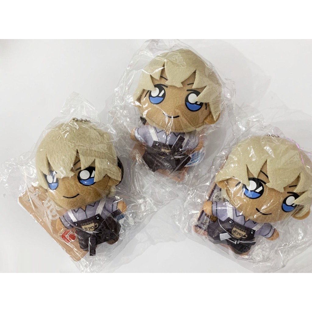 安室透咖啡廳咖啡服娃娃白羅咖啡廳波羅咖啡館絨毛玩偶吊飾柯南 蝦皮購物