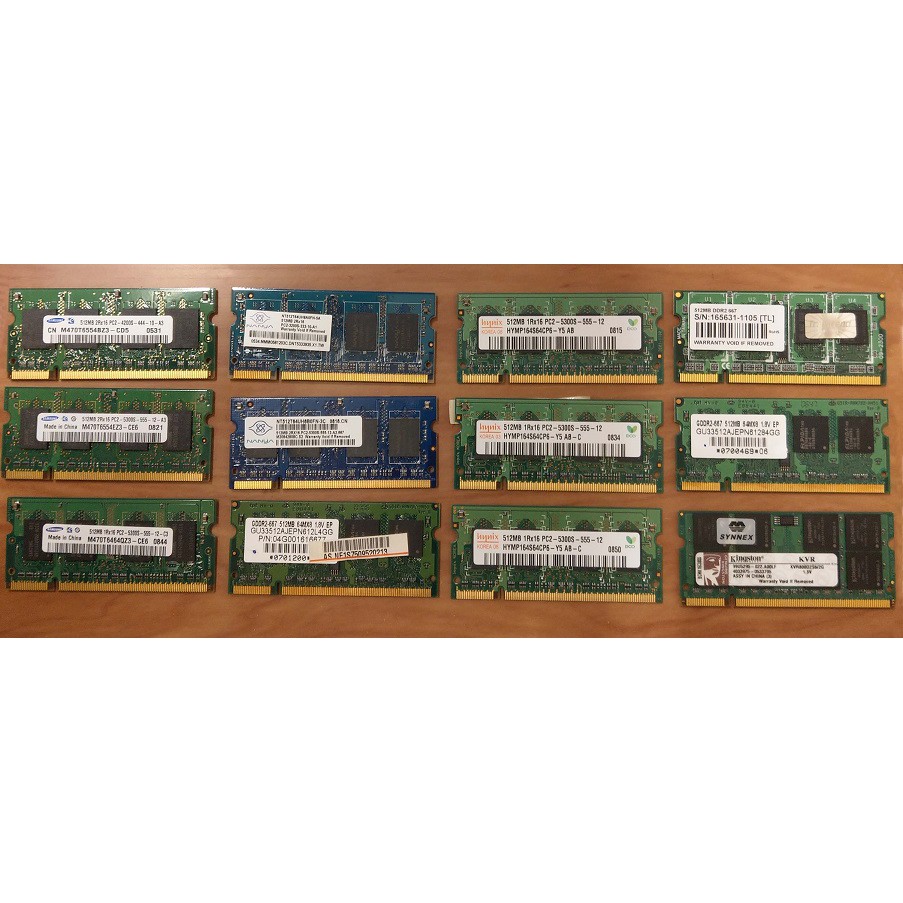 筆電專用記憶體  DDR2