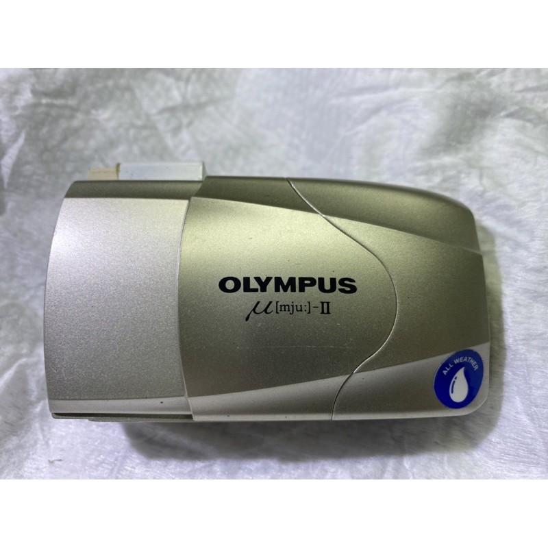 Olympus mju ii 底片相機 35mm f2.8定焦 喵兔 零件機
