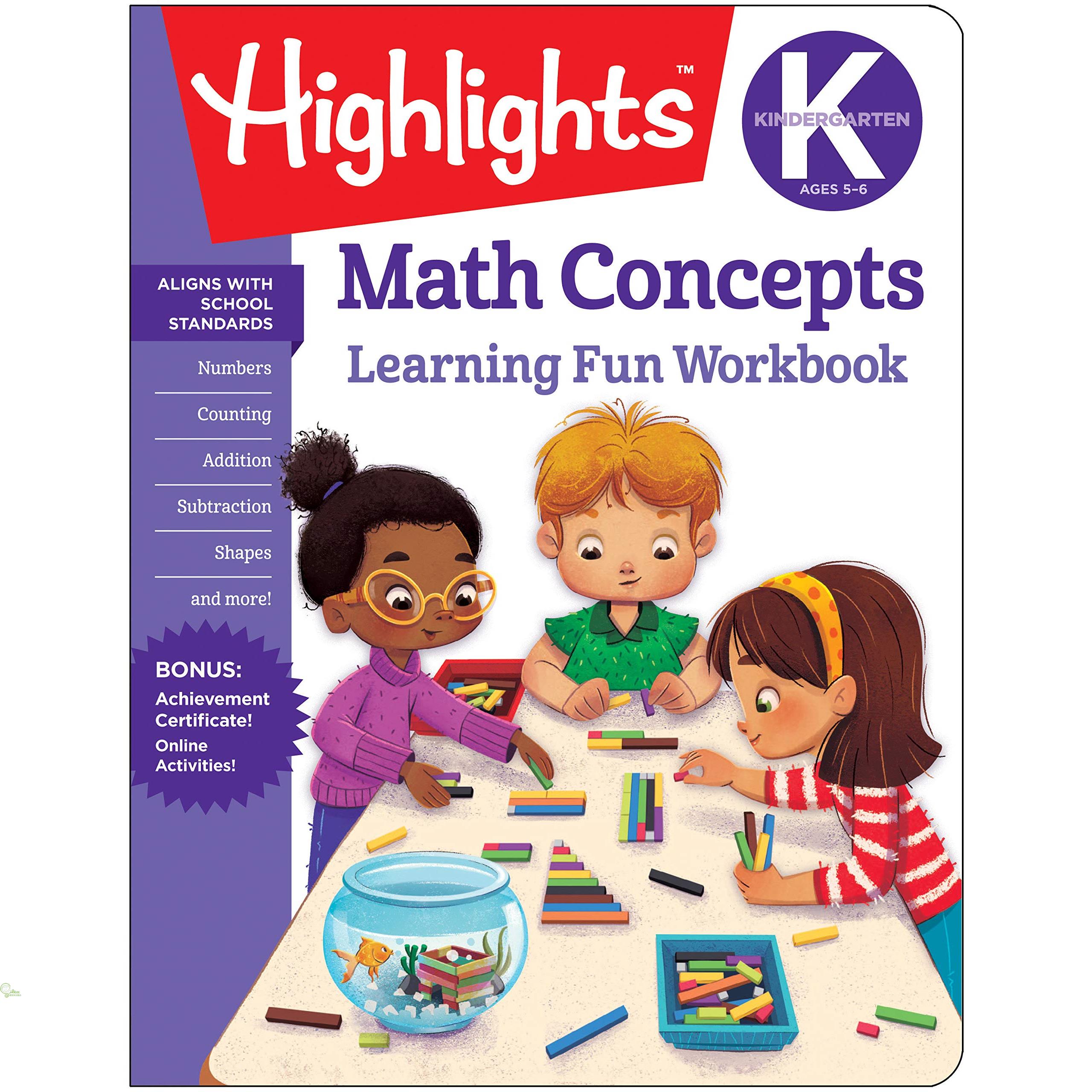 Math Concepts Kindergarten