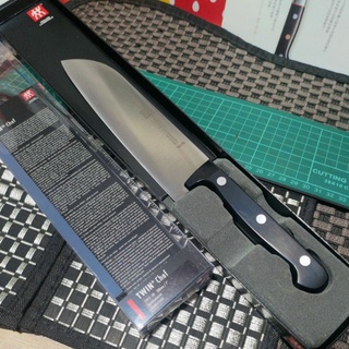 (盒裝)德國雙人牌7吋日式廚師刀三德刀萬用刀Santoku 刃長18cm重量130克 TWIN CHEF系列