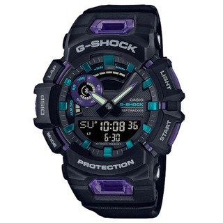 CASIO卡西歐G-SHOCK GBA-900-1A6 藍芽多功能運動錶/黑紫 48.9mm
