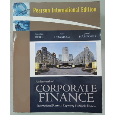 FUNDAMENTALS OF CORPORATE FINANCE | BERK | 0321580419 | 初版