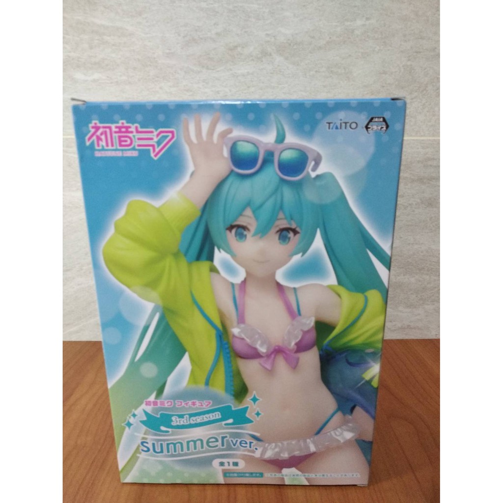 日版 TAITO 初音 MIKU 3rd season summer 初音未來 原創泳裝夏服