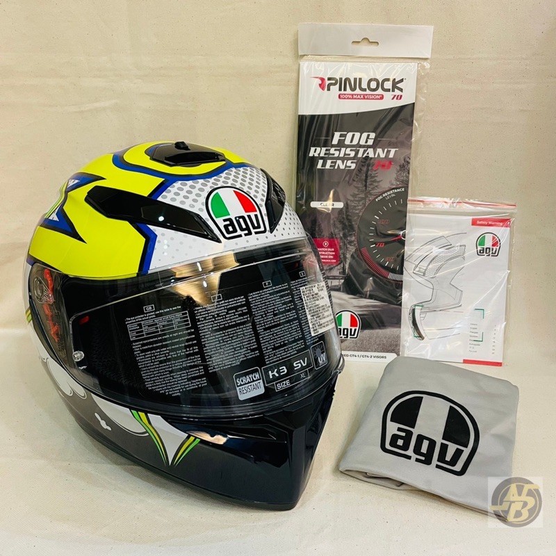 『Riderment』實體店面 ✨現貨✨【AGV K3SV Bubble 泡泡】全罩式安全帽AGV 公司貨 亞洲版頭型