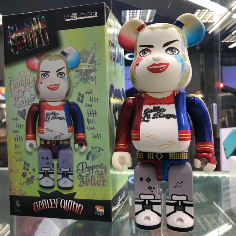 Be@rbrick Harley Quinn 小丑女 自殺突擊隊 猛禽小隊 小丑 女小丑DC 400%