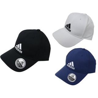 (布丁體育)公司貨附發票 Adidas 愛迪達 老帽 電繡 logo 字樣 帽子 棉質 遮陽 運動帽 基本款 復古