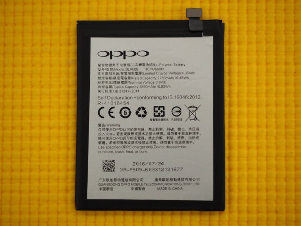 【新生 手機快修】OPPO 歐珀 R9 全新原廠電池 內置電池 送工具電池膠條BLP609 老化衰退 膨脹 現場維修更換