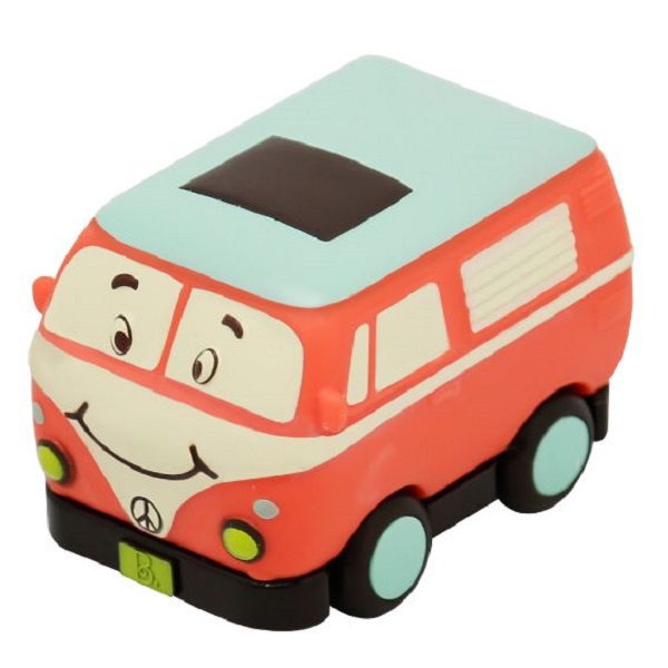 【DJ媽咪玩具現貨】 美國B.toys感統玩具 迷你迴力車-露營可兒  btoys