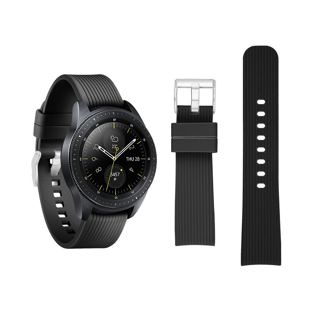 【直紋腕帶】三星 Galaxy Watch5 Pro 45mm R920 R925 錶帶寬度20mm 運動手錶矽膠