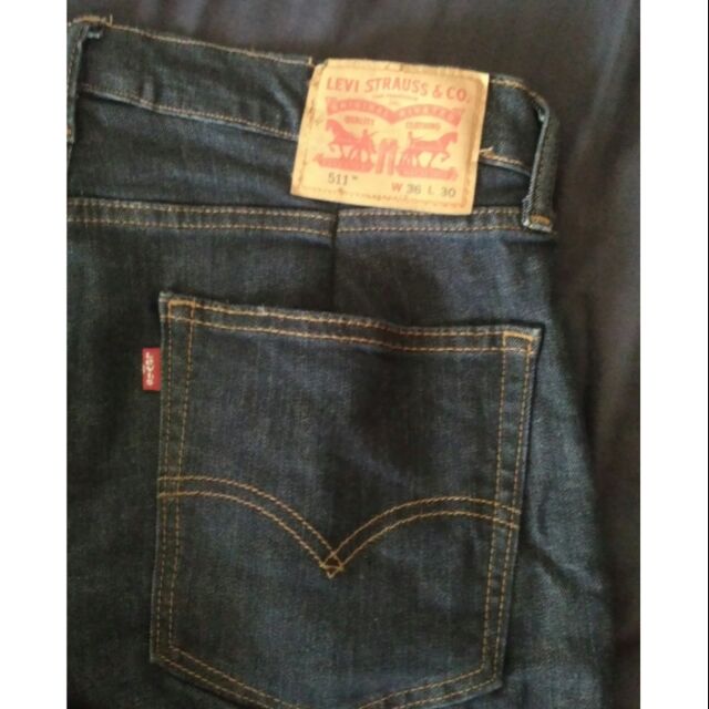 Levis 511深藍 W36 L30