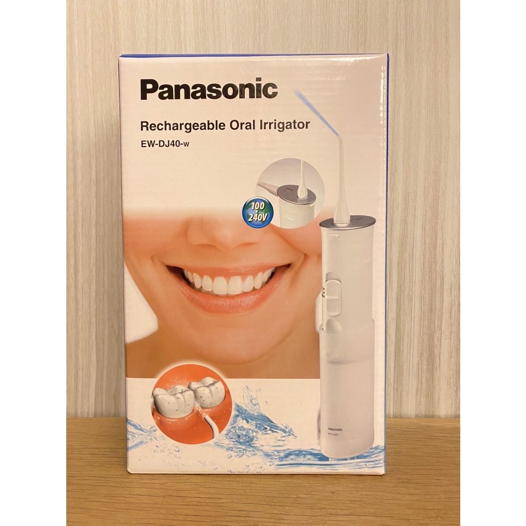 現貨【國際牌  Panasonic】EW-DJ40-w噴射水流攜帶型沖牙機 個人攜帶型 輕便型 洗牙機 水牙線 出遊必備