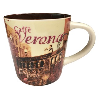 Starbucks 台灣星巴克 2011 VERONA 佛羅娜 咖啡標籤馬克杯 10oz 典藏咖啡 愛人 浪漫愛情人節