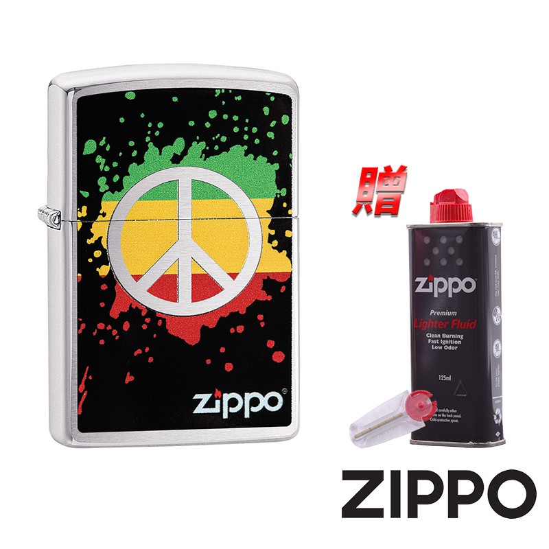 ZIPPO 和平標誌防風打火機 29606 優惠出清 好禮超值送 官方正版 現貨 禮物 送禮 客製化 終身保固