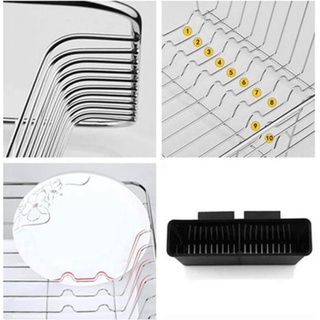 熱賣不鏽鋼單層瀝水架 瀝水籃 簡約碗碟架 碗碟餐具收納架 收納籃 碗盤架 餐具架 碗筷*架