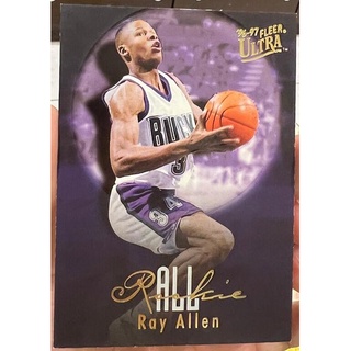 NBA 球員卡 Ray Allen 1996-97 Ultra All Rookie 新人特卡