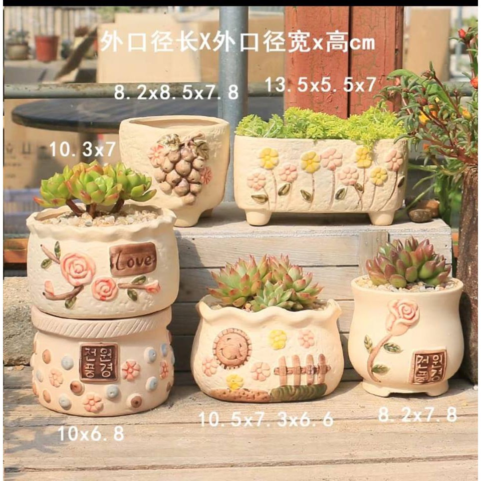 多肉植物瓷器多款不含植物多肉盆器 本賣場盆器組超過2套請改由郵局寄送 蝦皮購物