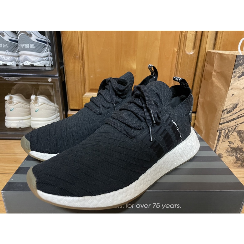 Adidas NMD R2 PK Japan Core Black 日文 BY9696 (二手)