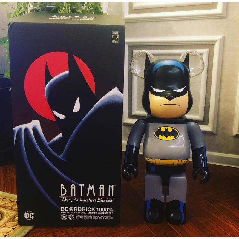 BE@RBRICK BEARBRICK BATMAN ANIMATED 1000％ 蝙蝠俠 DC