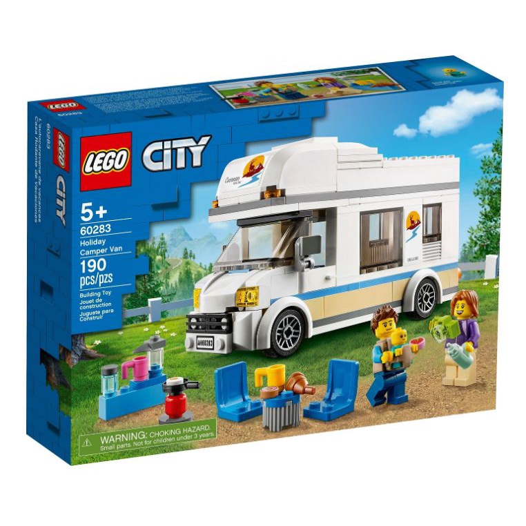 LEGO 樂高 60283全新品未拆 Holiday Camper Van 假期露營車 嬰兒 奶瓶 牛角麵包