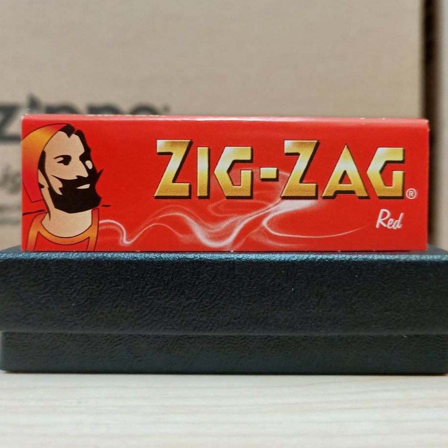 【正品附發票 / 現貨】法國  ZIG-ZAG捲菸紙  中磅捲煙紙 一本50張 (RED-- 70MM)