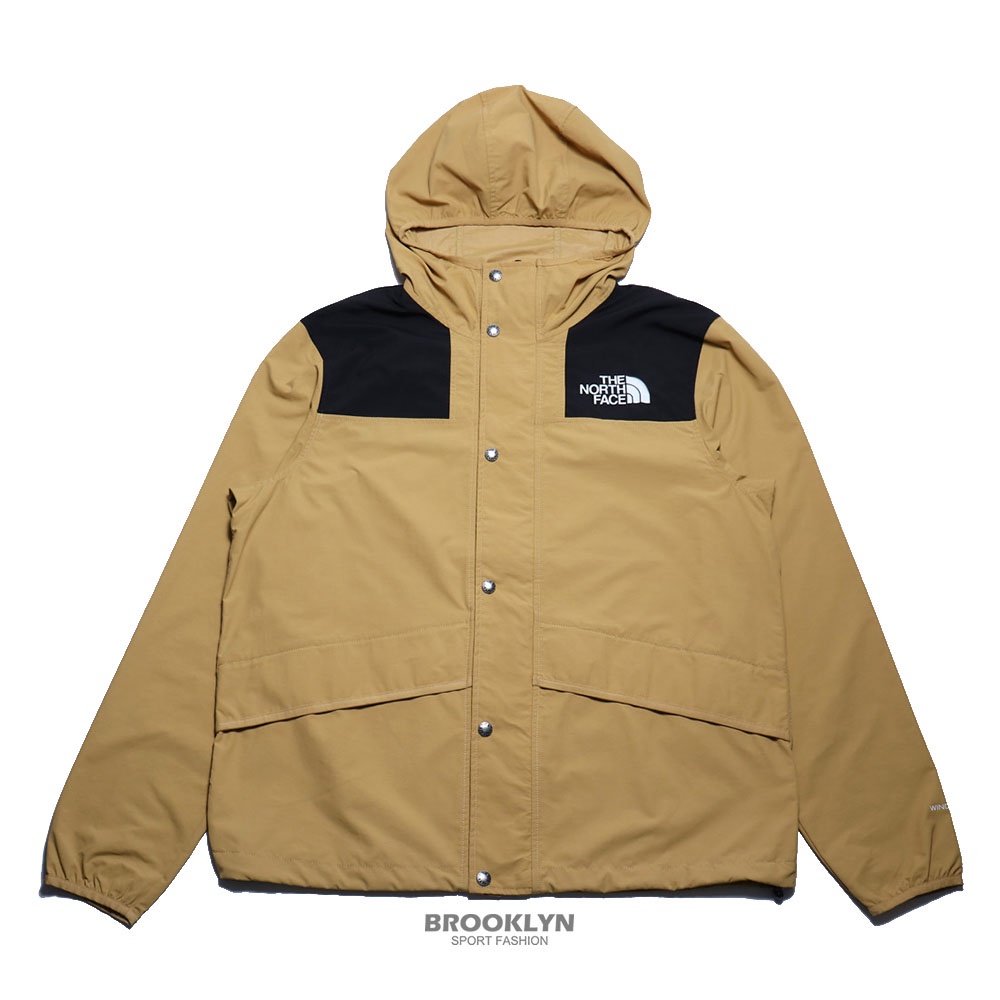 THE NORTH FACE 北臉 外套 奶茶色 防風 防潑水 風衣外套 男 (布魯克林) NF0A5JYNZSF