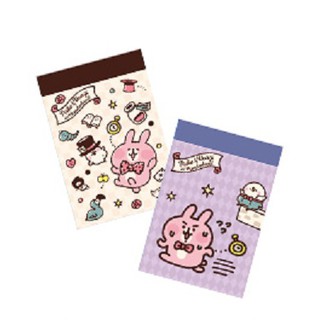 ＊FollowV＊日本文具《現貨》卡娜赫拉 Kanahei 小鳥P助 愛麗絲夢遊仙境 期間限定商品 A6便條紙/MEMO