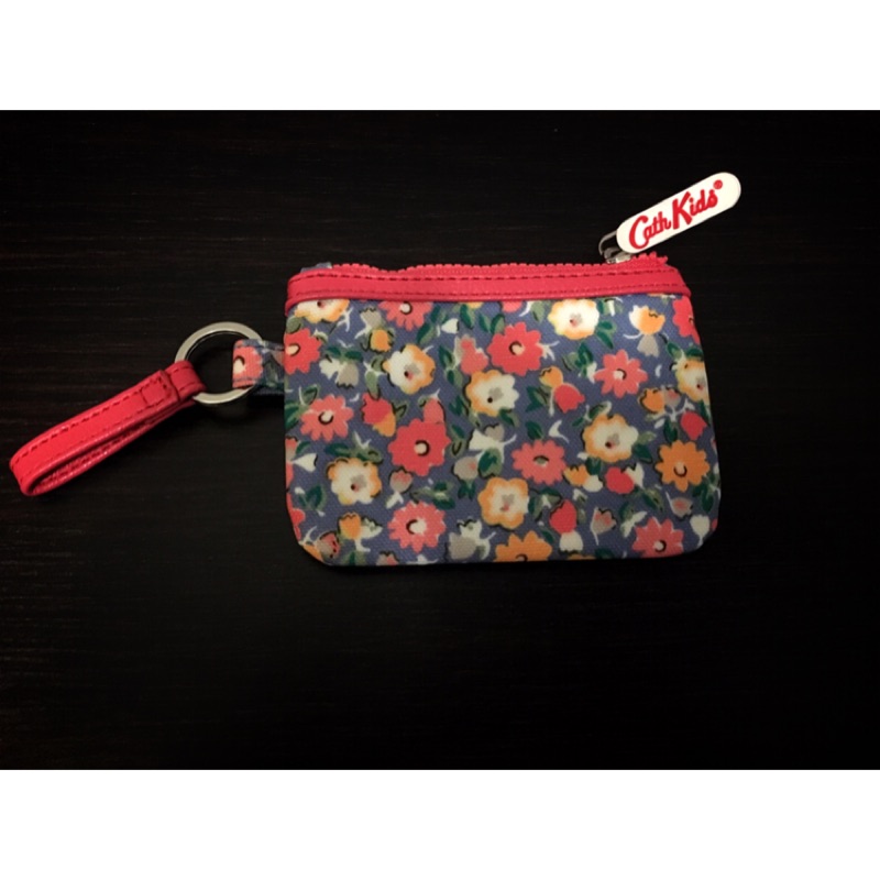 （九成新）英國🇬🇧Cath Kidston 彩色碎花零錢包