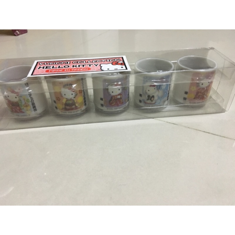 Hello kitty 小茶杯組(5入)