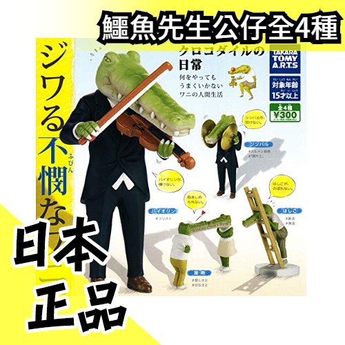 日版takara Tomy 鱷魚先生的日常困擾公仔全4種扭蛋 水貨碼頭 蝦皮購物