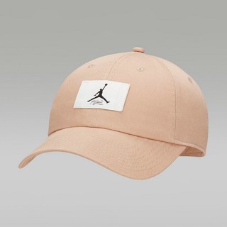 NIKE 休閒帽 J CLUB CAP US CB FLT PATCH 中 淺咖啡 FD5181200 現貨 廠商直送