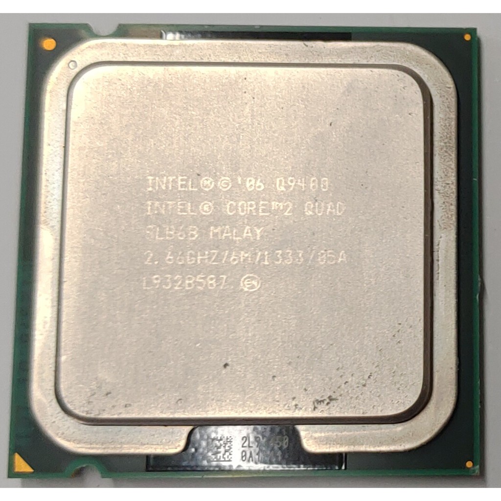 【775 CPU】英特爾 酷睿2 四核處理器 Q9400 / 2.66G / 6M