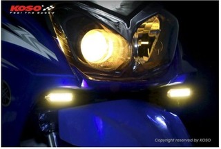【公道的店】KOSO BWSR 方向燈 大BR 雙碟版 LED前方向燈 定位燈 含固定支架