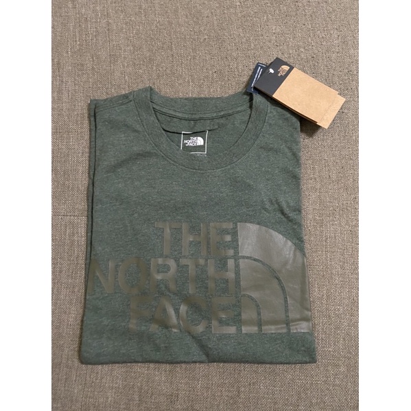 全新 The North Face 軍綠色 短袖T恤 M號