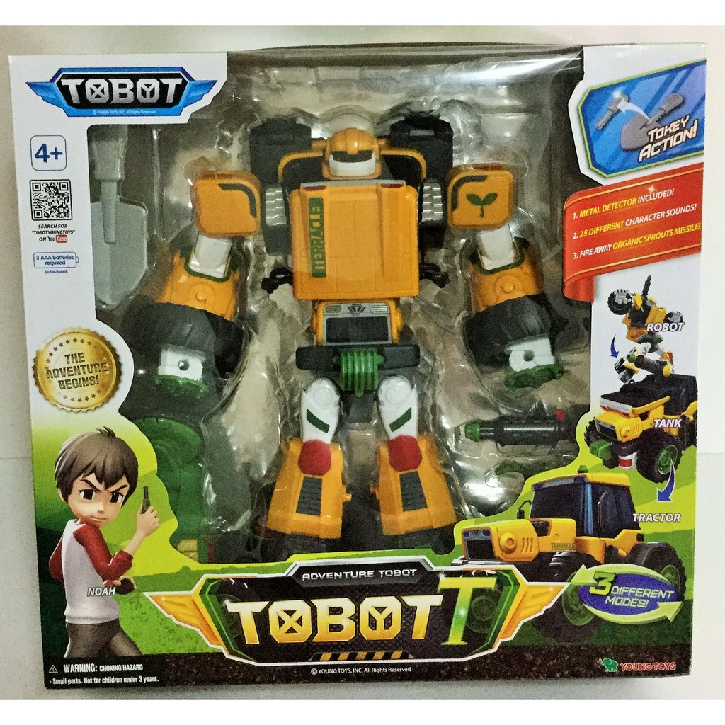 現貨 正版【YOUNG TOYS】 TOBOT 機器戰士 冒險T 大型機器人