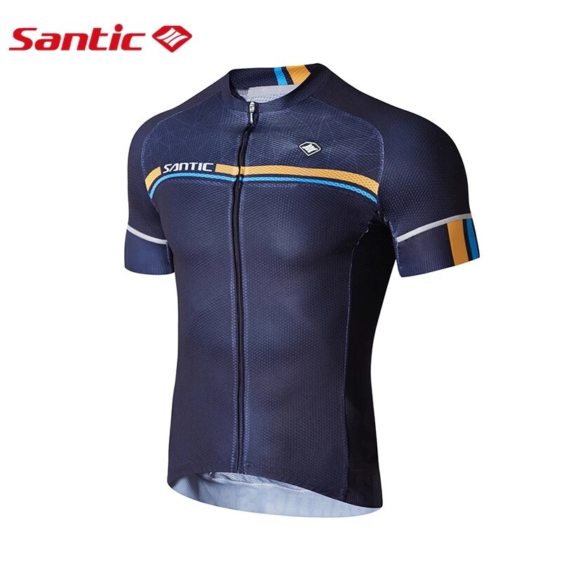 Santic 騎行服男士 Pro Team MTB 公路自行車騎行服夏季透氣防汗騎行服 Maillot Ciclismo