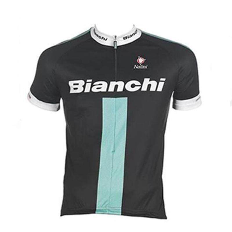 2022 熱銷 Pro Bianchi 短袖騎行服男士自行車騎行衫速乾山地自行車騎行服