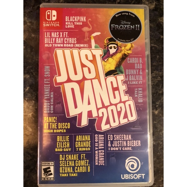 Switch just dance 2020 舞力全開 二手