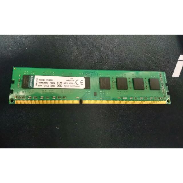 金士頓 DDR3 1600 8G 雙面顆粒