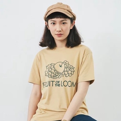 FRUIT OF THE LOOM 經典LOGO 短TEE 卡棕/藍/土耳其藍/灰/白 5色 水果牌