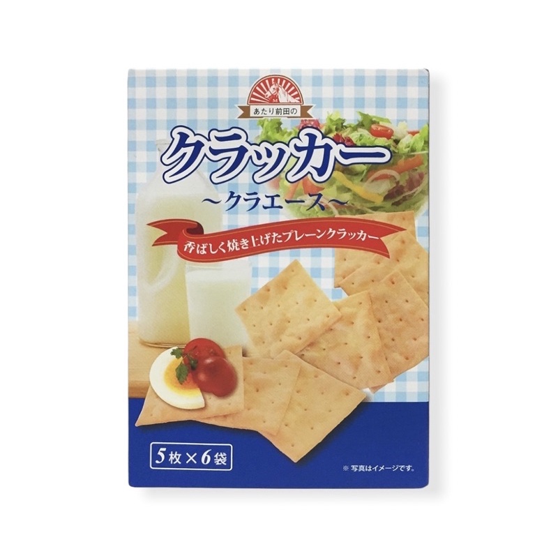 前田製菓 蘇打餅乾 5枚x6小袋入