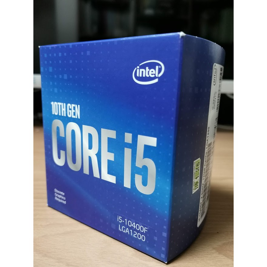 INTEL Core i5 10400F CPU (全新未拆 聯強保固)